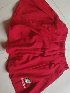 Cute Red Skirt