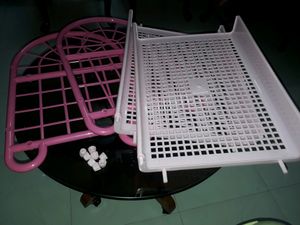 Jumbo Plastic Storage Rack