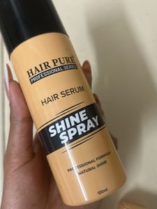 Hair Pure shine spray