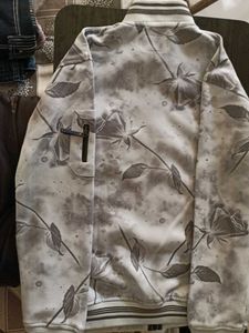 Stylish Floral Print Jacket