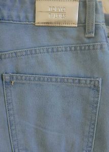 Ripped Light Wash Jeans