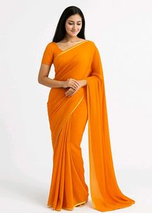 Vibrant Green Saree