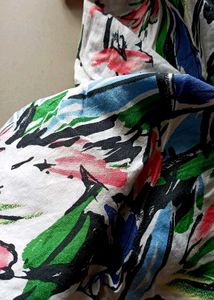 Multicolour Fish Cut Skirt❤💙