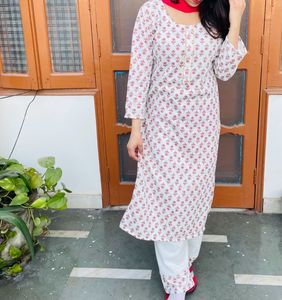 Elegant winter Kurta Set