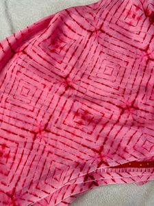 Beautiful Pink Saree With Stones 🩷