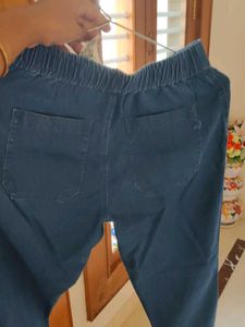 Comfy Blue Denim Pants