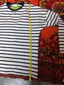 White N Black Winter Top
