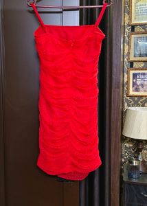 Red Bodycon Dress 👗