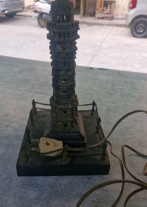 vintage brassTemple Showpiece with Lights