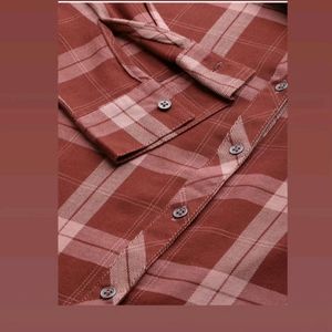Roadster Women Red Check Shirt