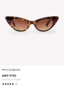 Cat Eye Shape Sunglasses