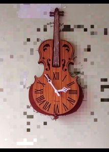 Violin Wall Clock