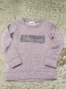 Beautiful Peach Colour T-shirt For 4 -7 Year Girl