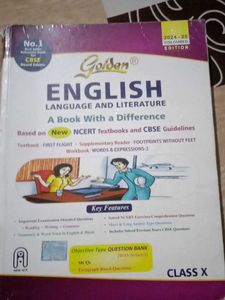 Golden English Class 10 Guide