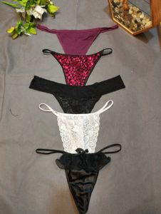 Combo G-string Panty 🌸