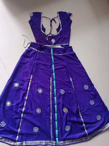 Purple Lehenga Choli Set