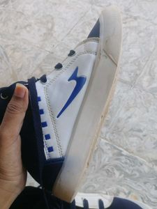 Blue &amp; White Sneakers 🧿