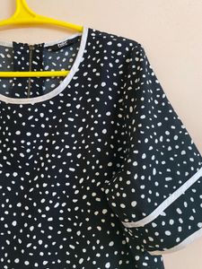M30- Women Polka Dot Top