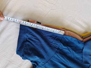 Collar T-Shirt Set Of 4 Half Sleeve Large/40