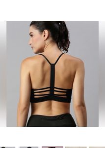 PUMAWomen Sports Lightly Padded Bra (Black)