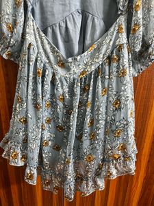 Floral Print Mini Dress