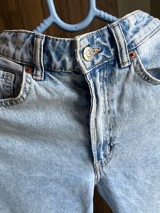 H&amp;M Wide Leg Blue Jeans