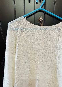 Elegant Knit Pullover Shrug