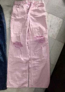 Ripped Pink Jeans ((Open For Swap))
