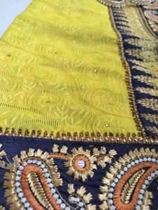 Embroidered Saree