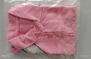 Pink &amp; Grey Polo T Shirt