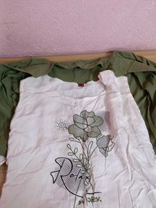 Girls Top with Jacket