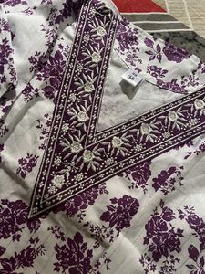 Floral Embroidered Kurta