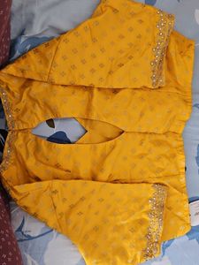 Yellow Dress Material