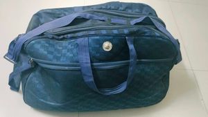 Blue Travel Duffel Bag