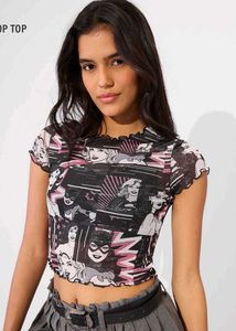 Mesh Top DC Supergirls