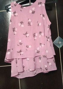 Floral Sleeveless Top