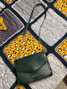Allen solly  Green Crossbody Bag