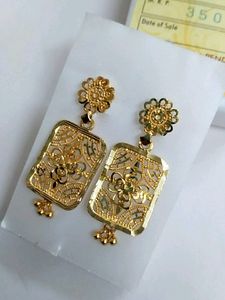 Earrings Shri Hari Gold Plated Jewellery