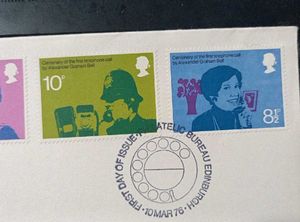 1876 Vintage Telephone First Day Cover