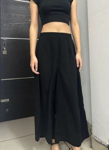 Black Flared Pants