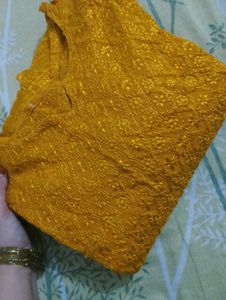 Mustard Yellow Long Sleeve Dress