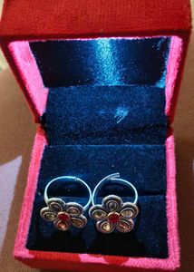 pure silver Toe rings