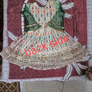 New Heavy Corset Kurta Garara Set Mirror Work