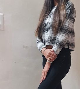 Stylish Graphic Print Top