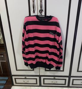 Pink Zebra Top Sweatshirt
