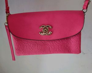 Pink Sling With Detachable Strap