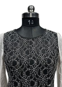 Elegant Black &amp; White Top