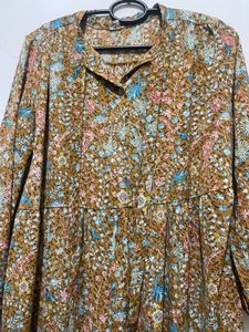 Floral Print Tiered Dress
