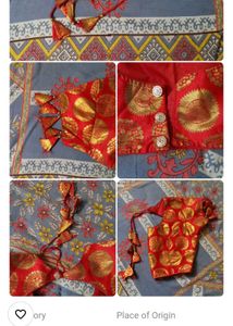 Combo Readymade Blouse And Egg Box