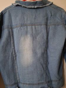 Frayed Denim Jacket